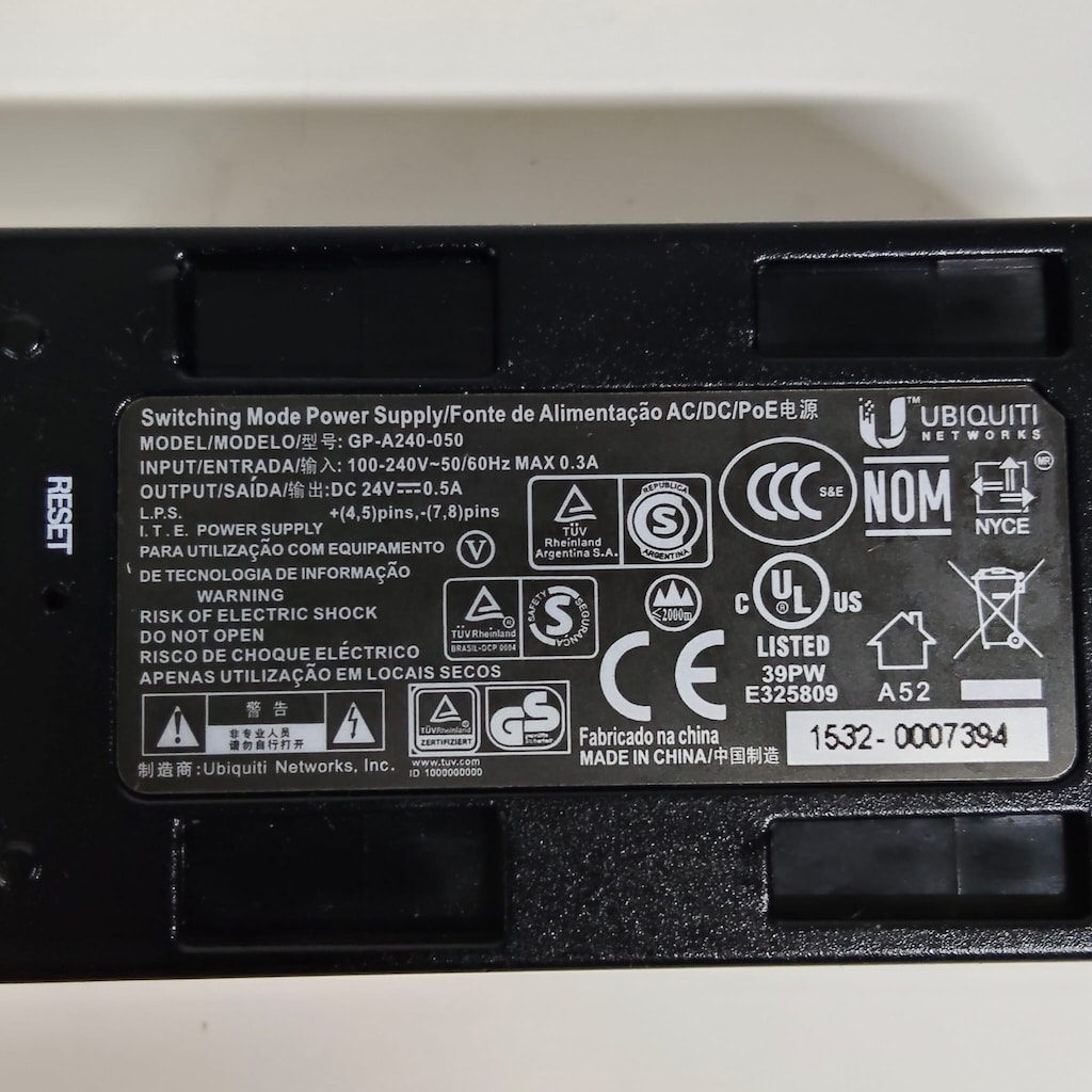 Ubiquiti GP-A240-050G 24V-12G Watt Gigabit Poe Adaptör - 2