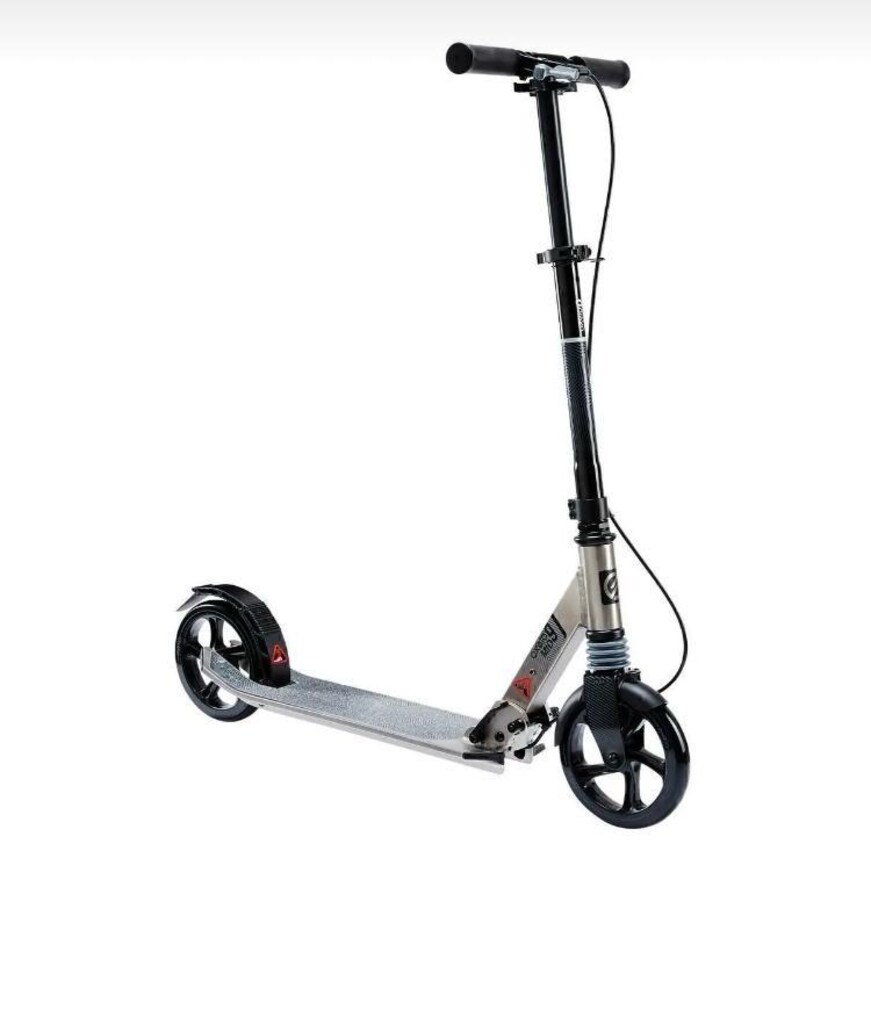 Decathlon oxelo çocuk scooter siyah mavi 9-14 yaş - 2