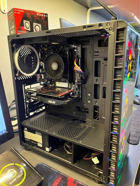 UYGUN FİYAT 27 '' MONİTÖR / RYZEN 5 İŞLEMCİ / 16 GB RAM / ASUS 1050 Tİ