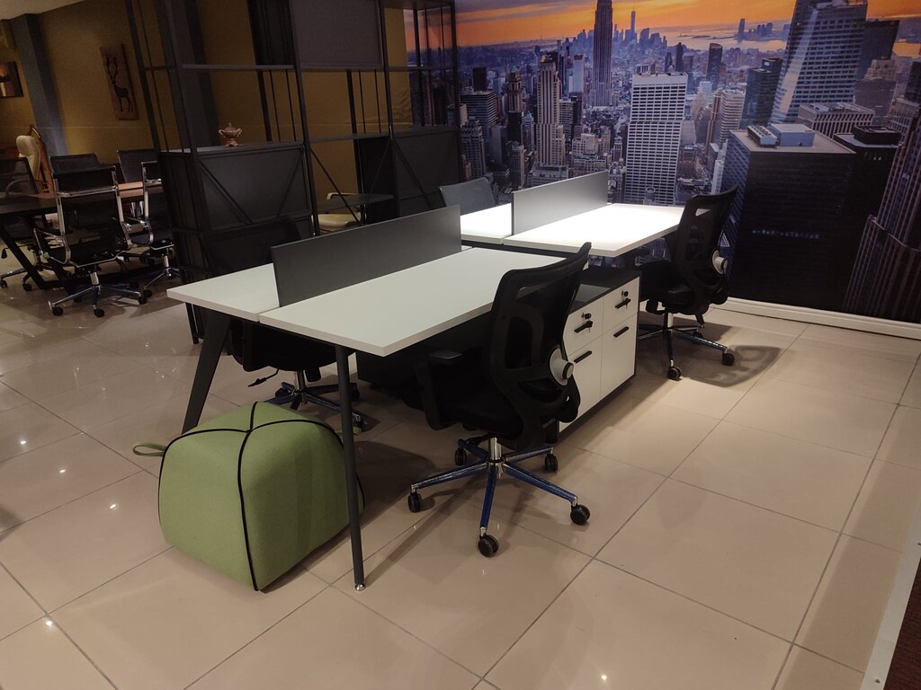 4'LÜ ETAJERLİ MASA / 4'LÜ EKİP MASASI / MORE OFİS - 11