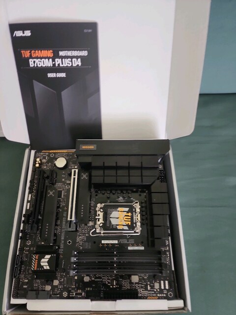ASUS TUF B760M PLUS INTEL LGA1700 DDR4