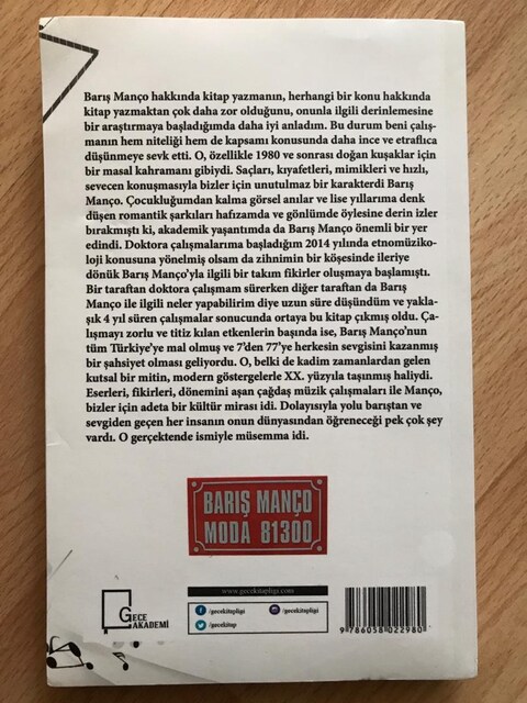 Türkiye’nin Barış Köprüsü Barış Manço Antolojisi / Göktürk Erdoğan