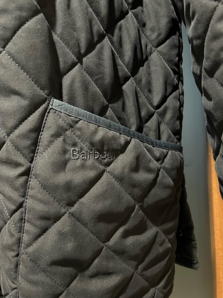 BARBOUR MONT LACİVERT X LARGE BEDEN SORUNSUZ %100 ORJİNAL - 5
