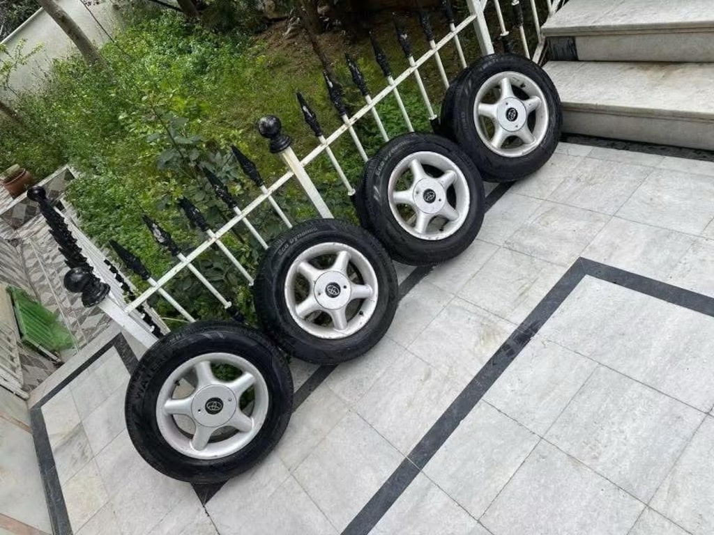 Cumaya bu Fiat 5 Yıldız CMS JANT LASTİK TKM WATERFAL 2.tane 175.70.13 - 9