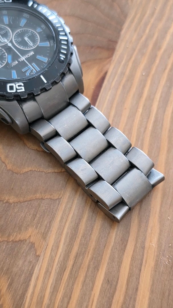 MICHAEL KORS MK-8231 "drake" Titanyum kronometreli kol saati - 6