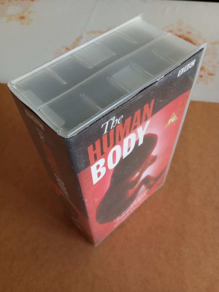Sıfır,Jelatininde "The Human Body" Belgesel VHS Çift Kaset - 2