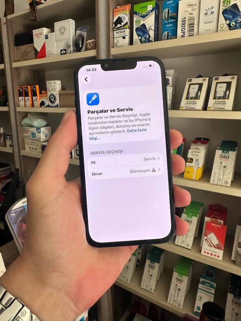 Apple 13 128 Gb ekran orjnl değişen arka kpk ctlak yaptırmadım 1000 tl - 3