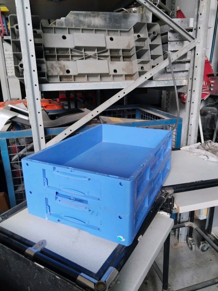 SSI Schäfer Endüstriyel Plastik İstifleme Kasaları (Açıklamayı Oku) - 4