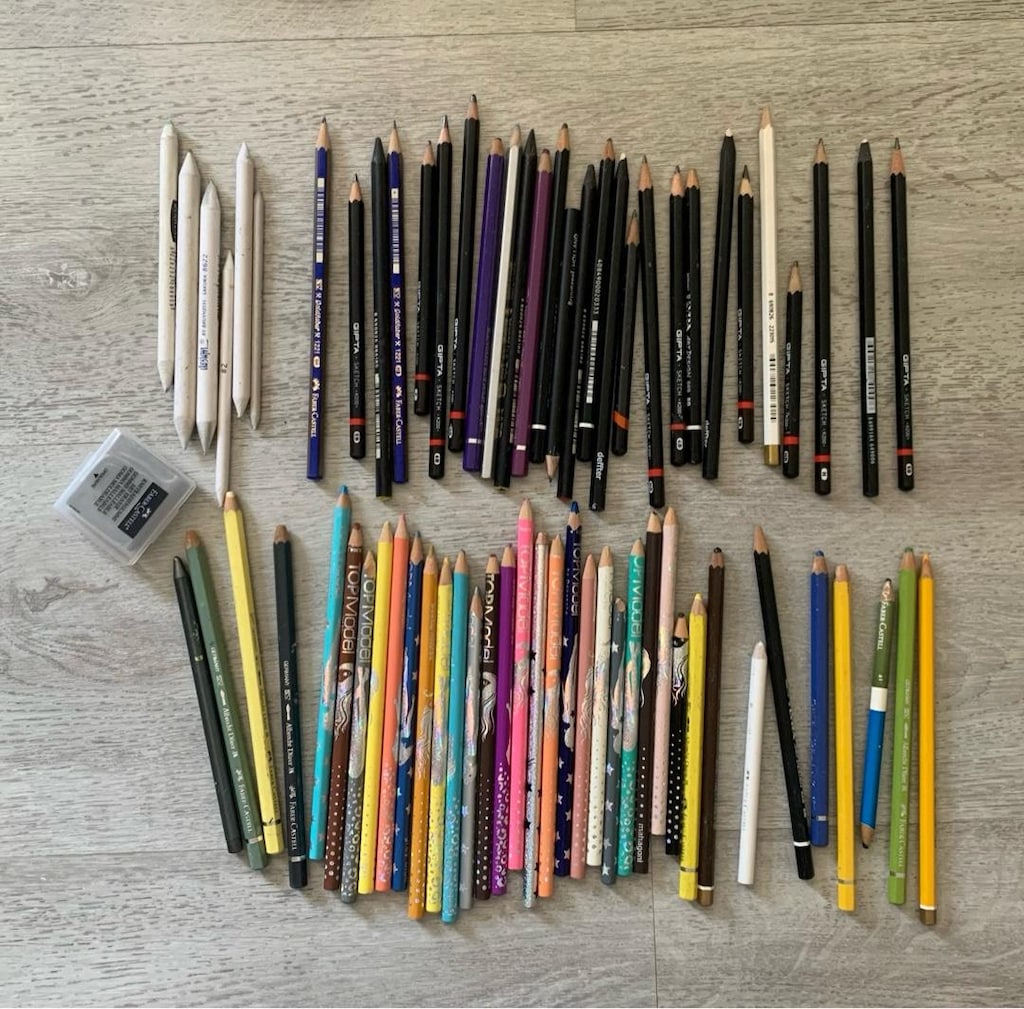 Bic-Sharpie-Stabilo-Caligraphy Pen-Markers - 4