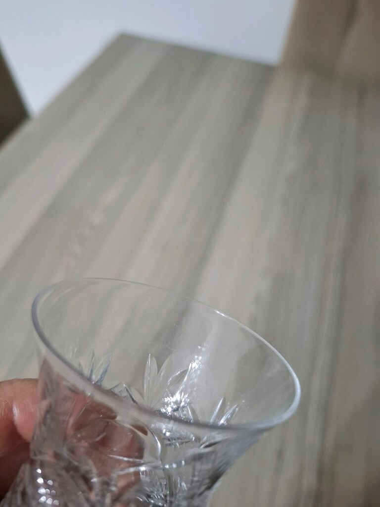 kesme kristal çay bardağı - 8