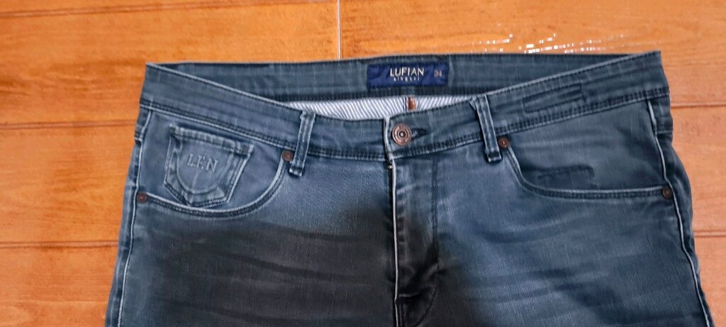 Lufian likralı jeans pantolon - 2