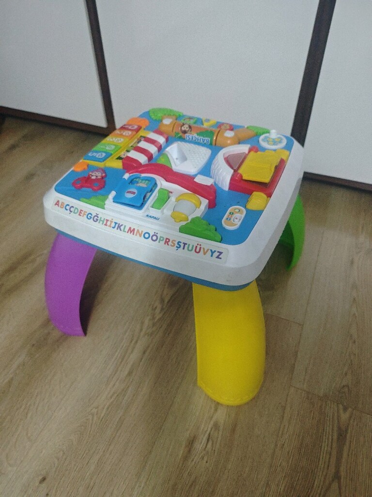 Fisher-Price Yaşa Göre Gelişim Eğitici Oyun Aktivite Masası (Temiz) - 5