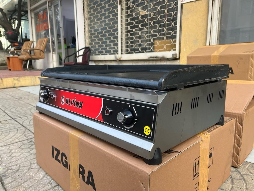 ALPİNA 70 CM ELEKTRİKLİ DÖKÜM IZGARA SIFIR GARANTİLİ ÜRÜN KÖFTE IZGARA - 7