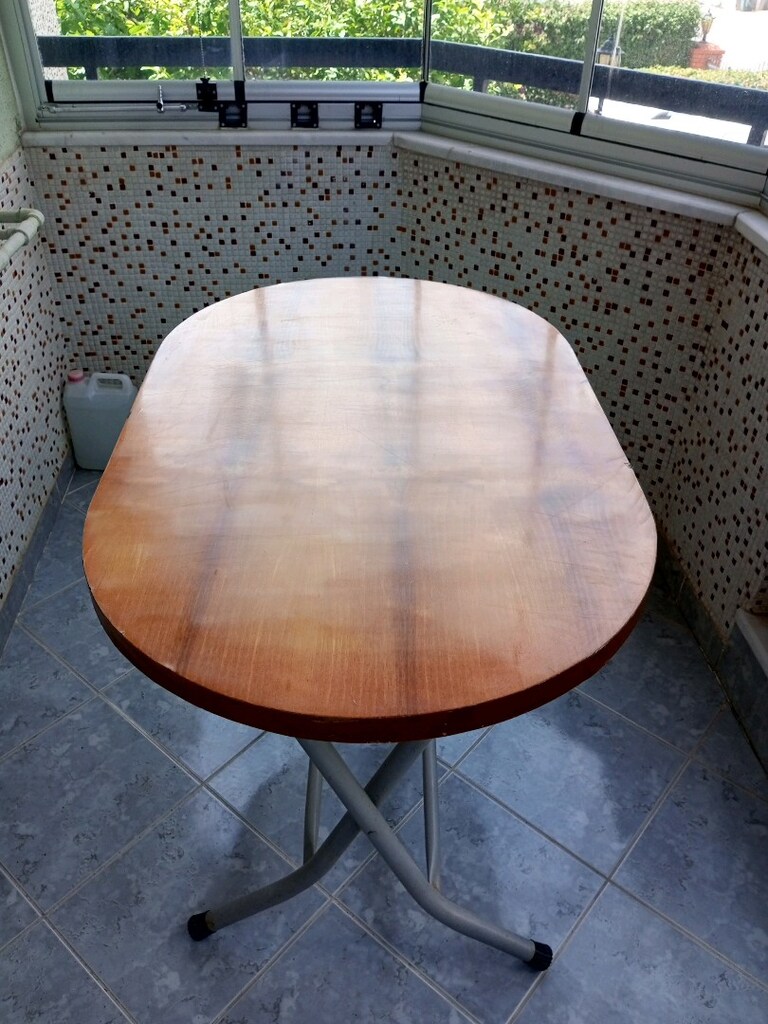 Ayaklı hamur açma / kesme tahtası - 3