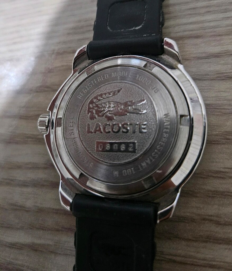 Lacoste 1000J15 Saat - Sorunu sıkıntısı yok ve çok iyi durumda. 38mm ç - 3