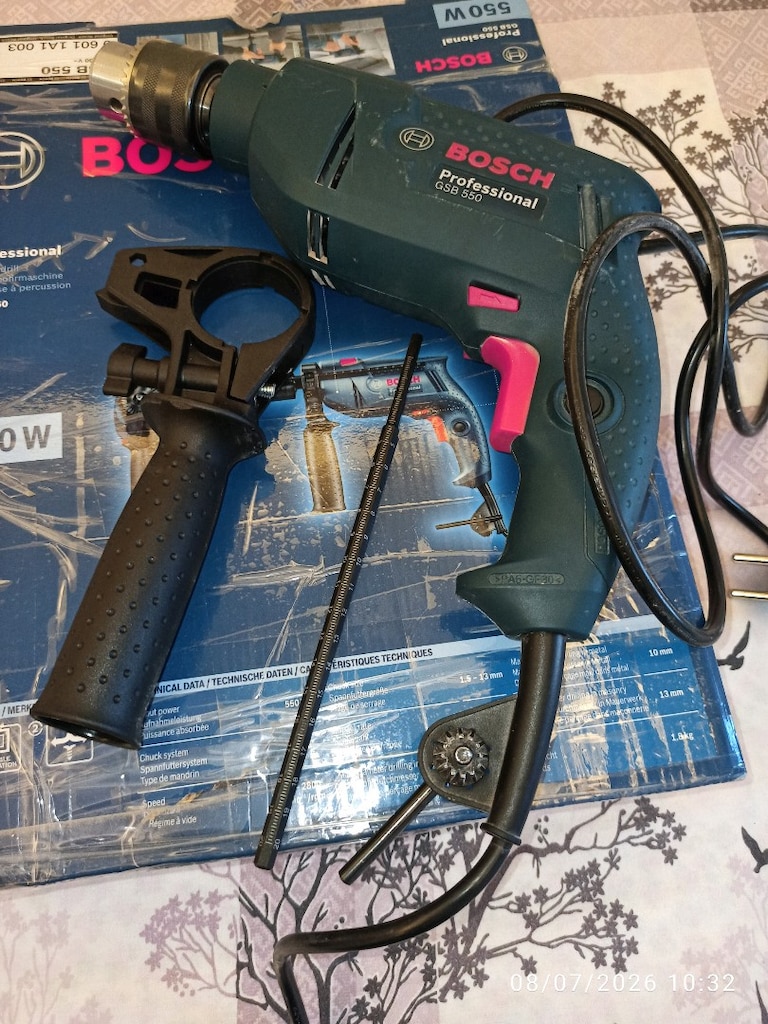 Bosch orjinal çelik madranli darbeli matkap garanti btti sıkıntısı yok - 3