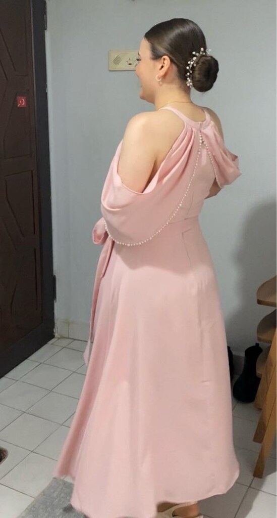 pembe elbise - 2