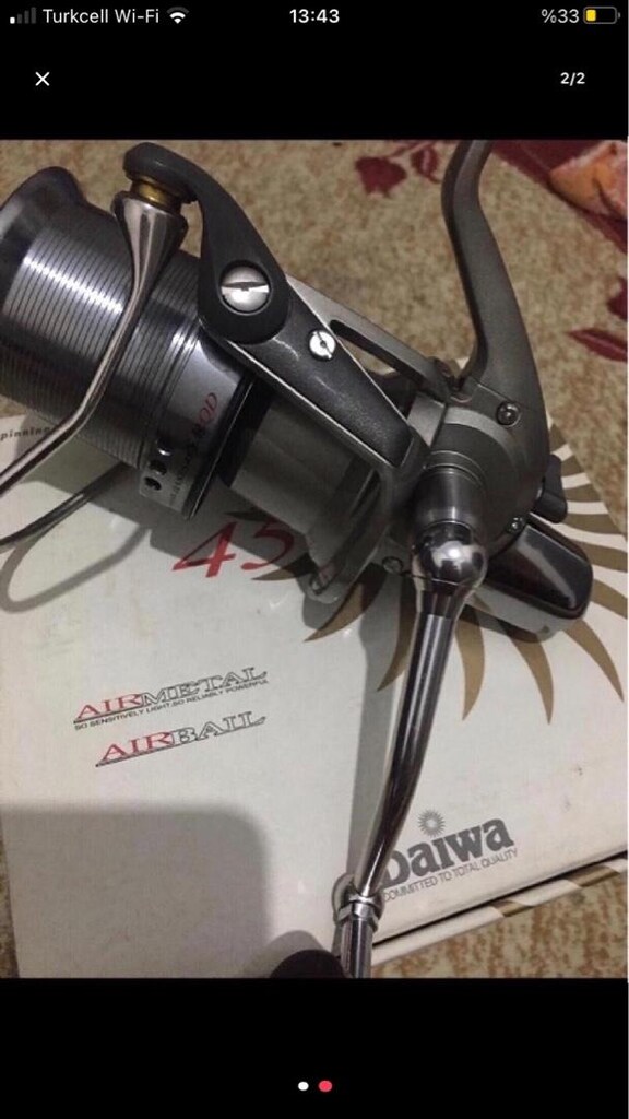 daiwa tournament basia 45 qd sıfır kutusunda - 2