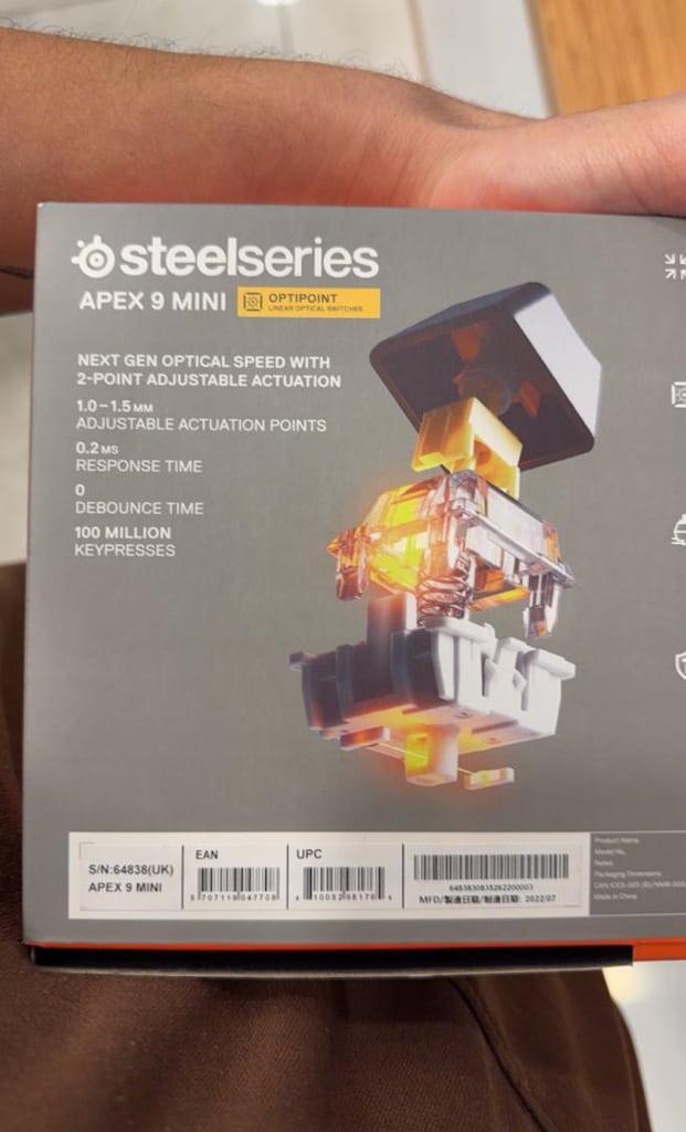 SteelSeries Apex 9 Mini - 3
