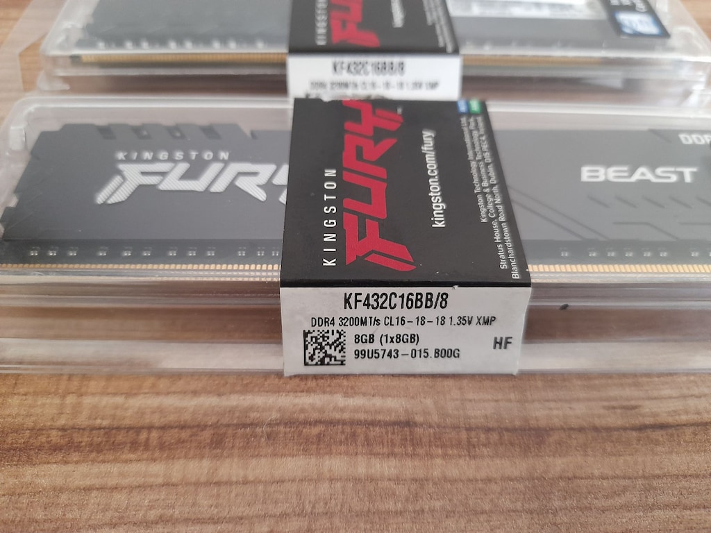 8GB DDR4 PC RAM KINGSTON FURRY SOGUTUCULU SIFIR - 2