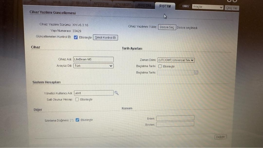 Ubiquiti UBNT LBE M5 23db 5 Ghz Dıs Mekan Access Point . - 15