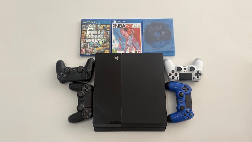 Sony PS4 Fat Kasa 500 GB + 4 Kol + 4 Oyun | Full Set - 2