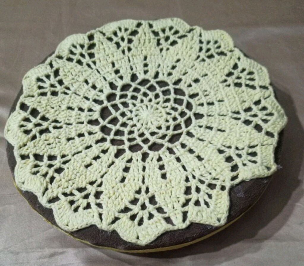 örgü duvar süsü çapı 27 cm - 4