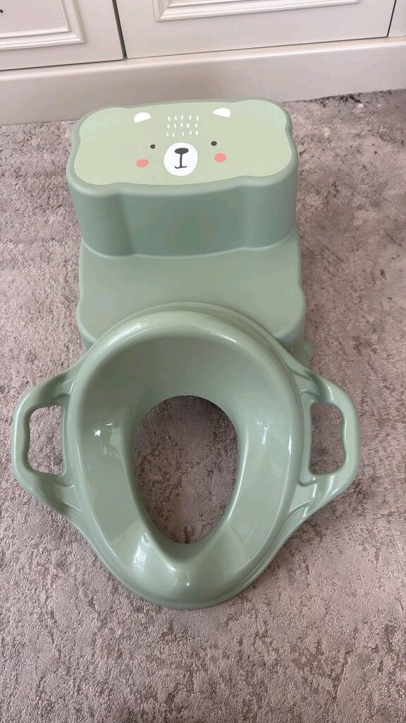 Lazımlık çocuk basamağı ve tuvalet adaptörü 2 li set - 2