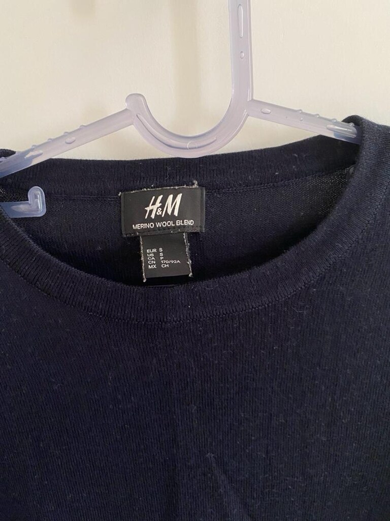 H&M Small lacivert kazak - 3