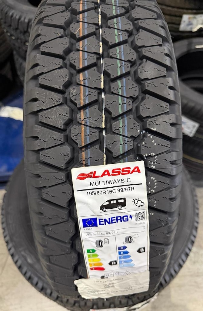 195/60R16C LASSA MULTIWAYS-C (DOT:44/25) 4 ADET FİYATIDIR - 2