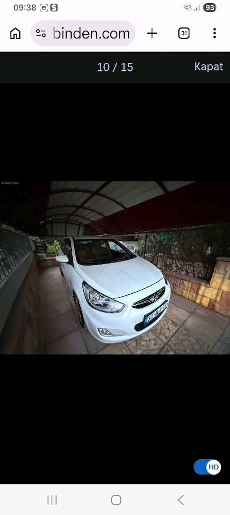 2012 Hundai AccentBlu 1.6 CRDI - 6