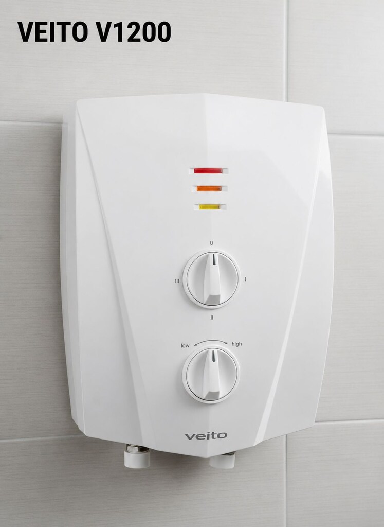 Veito V1200 Ani Su Isıtıcı - Banyo Tipi Elektrikli Şofben