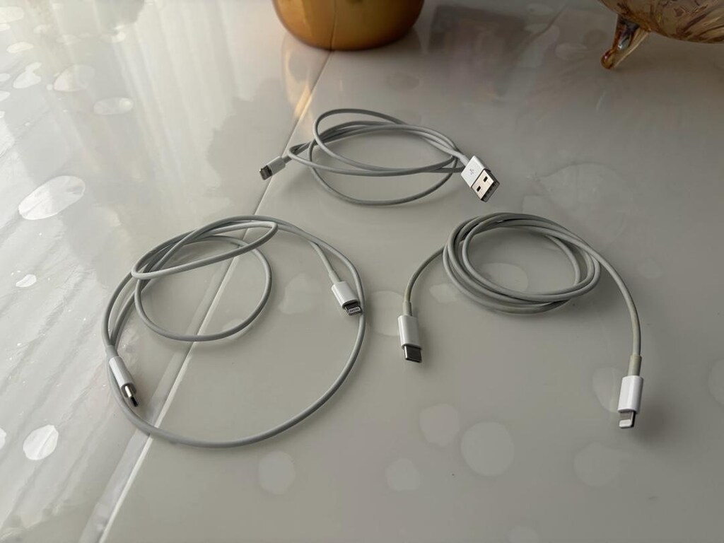 ORJİNAL APPLE LİGHTNİNG 3 ADET KABLO - 5