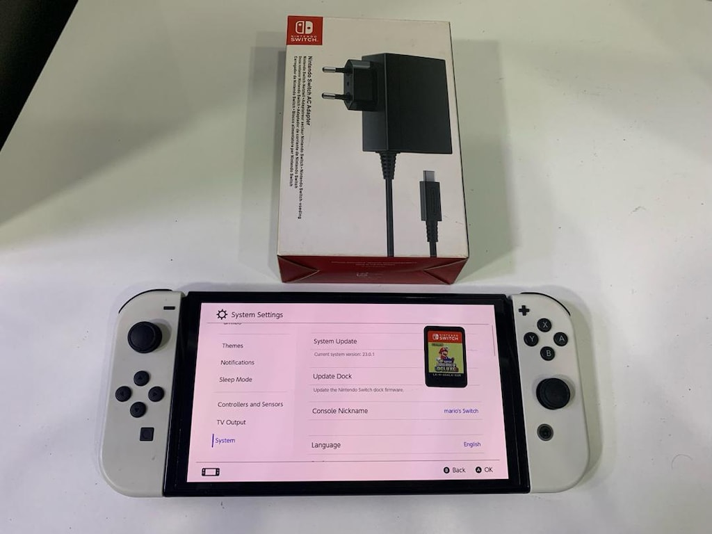 Nintendo Switch V2 Oled Kusursuz Temizlikte 1 adet oyun hediye - 3
