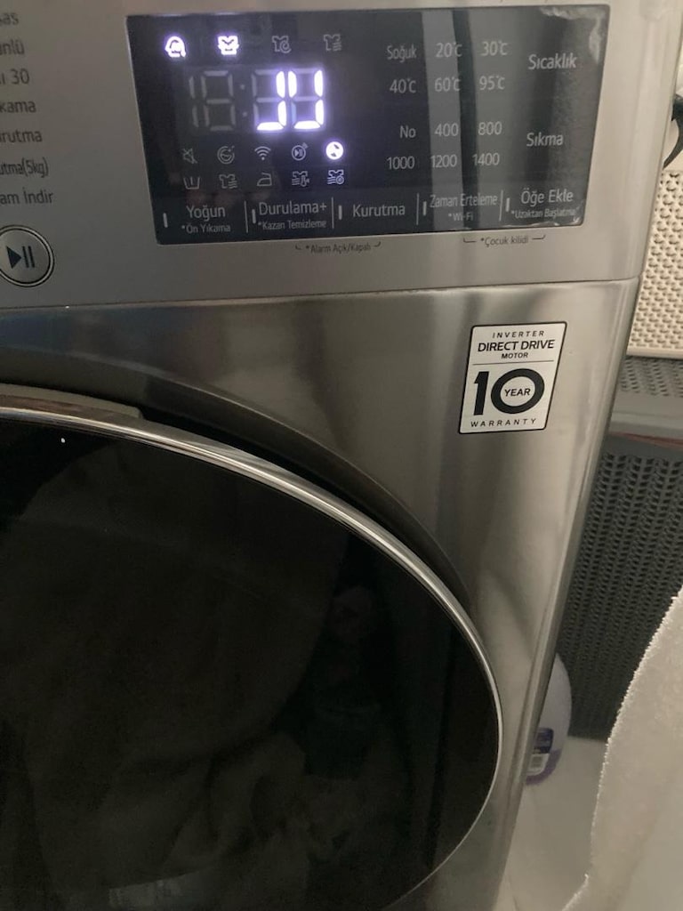 kurutmalı çamaşır makinesi LG - 3