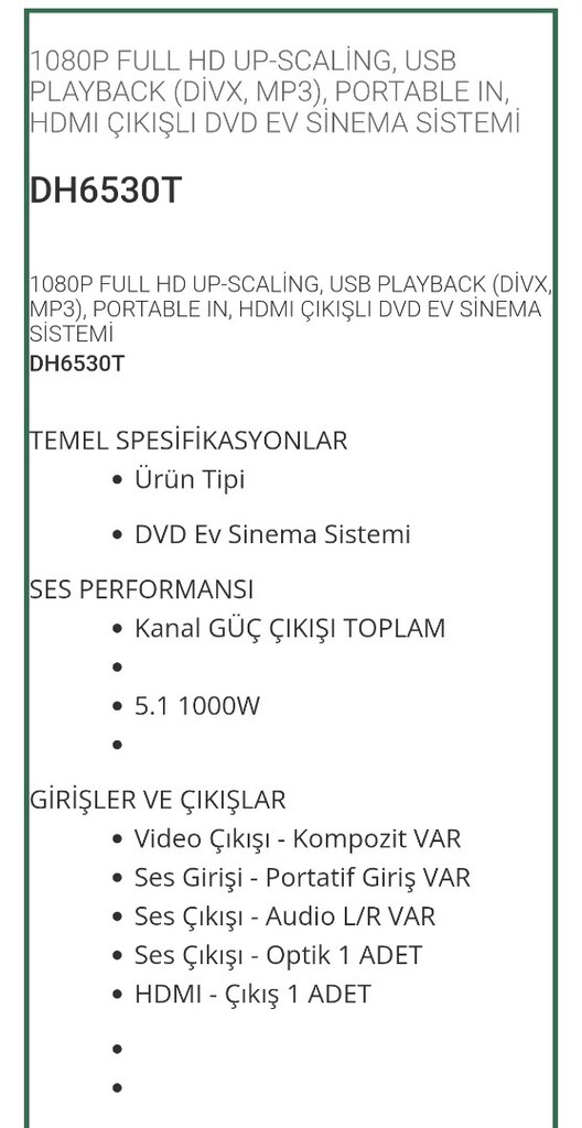 LG 5+1 ev sinema sistemi - 3