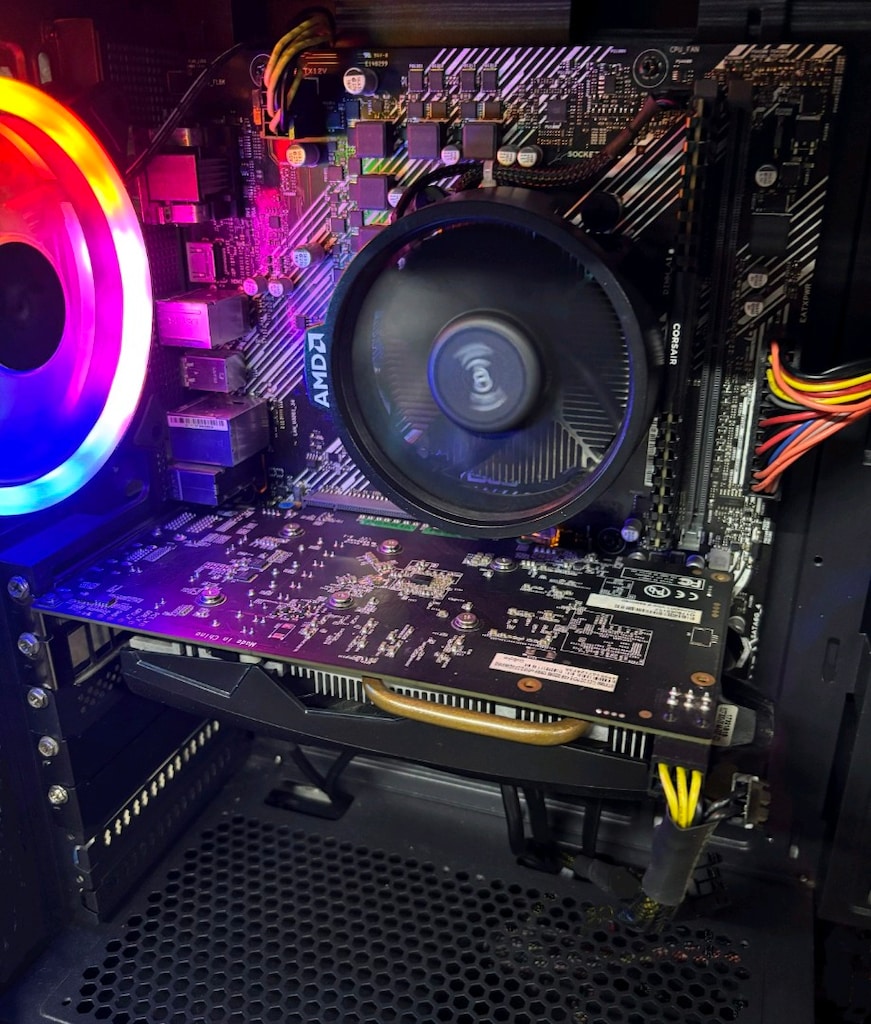 RYZEN 5 2600, 4GB GTX 1050Tİ NVIDIA EKRAN KART, 8GB RAM, 240GB SSD ...