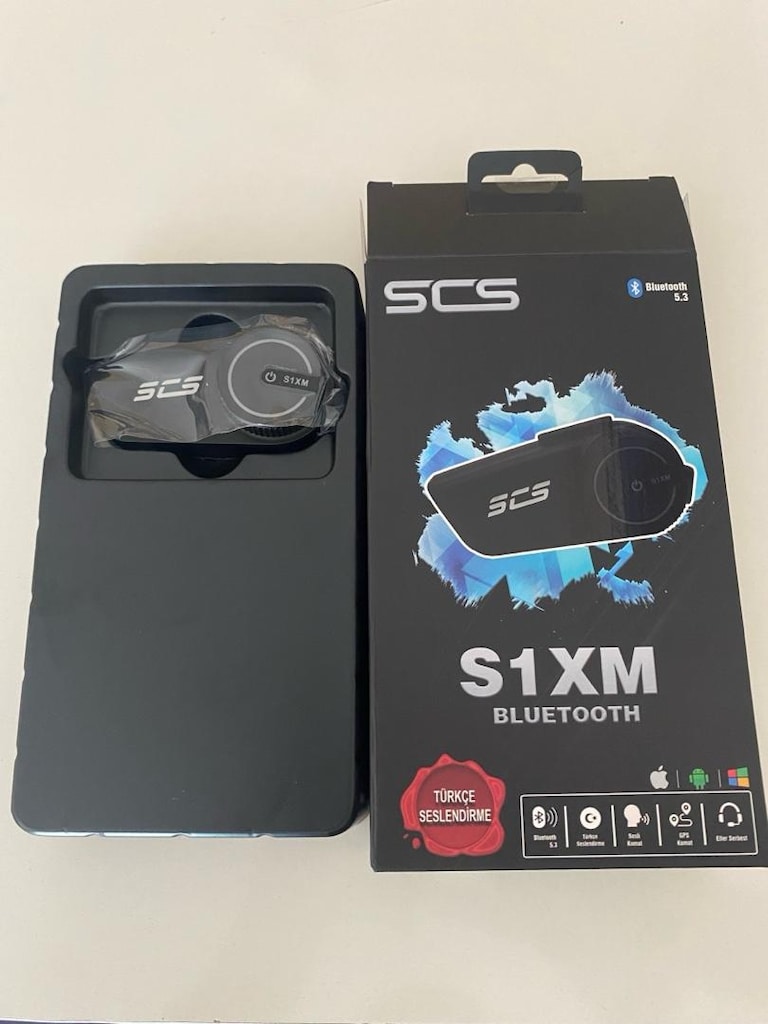SCS S1XM, tüm moto.SCS S1XM MOTOSİKLET BLUETOOTH VE INTERCOM SETİ SIFI - 3