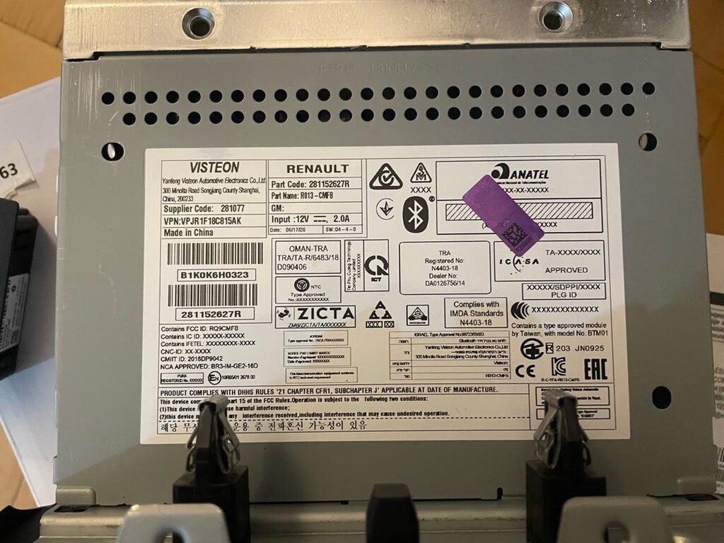 Clio 5 Orijinal Bluetooth Radyo Teyp - 3