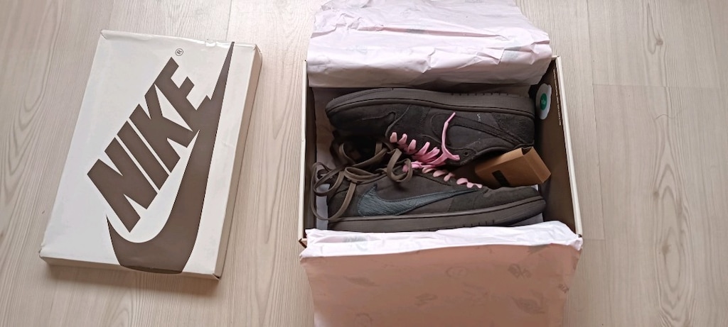Air Jordan 1 Low Travis Scott Velvet Brown 44 - 10