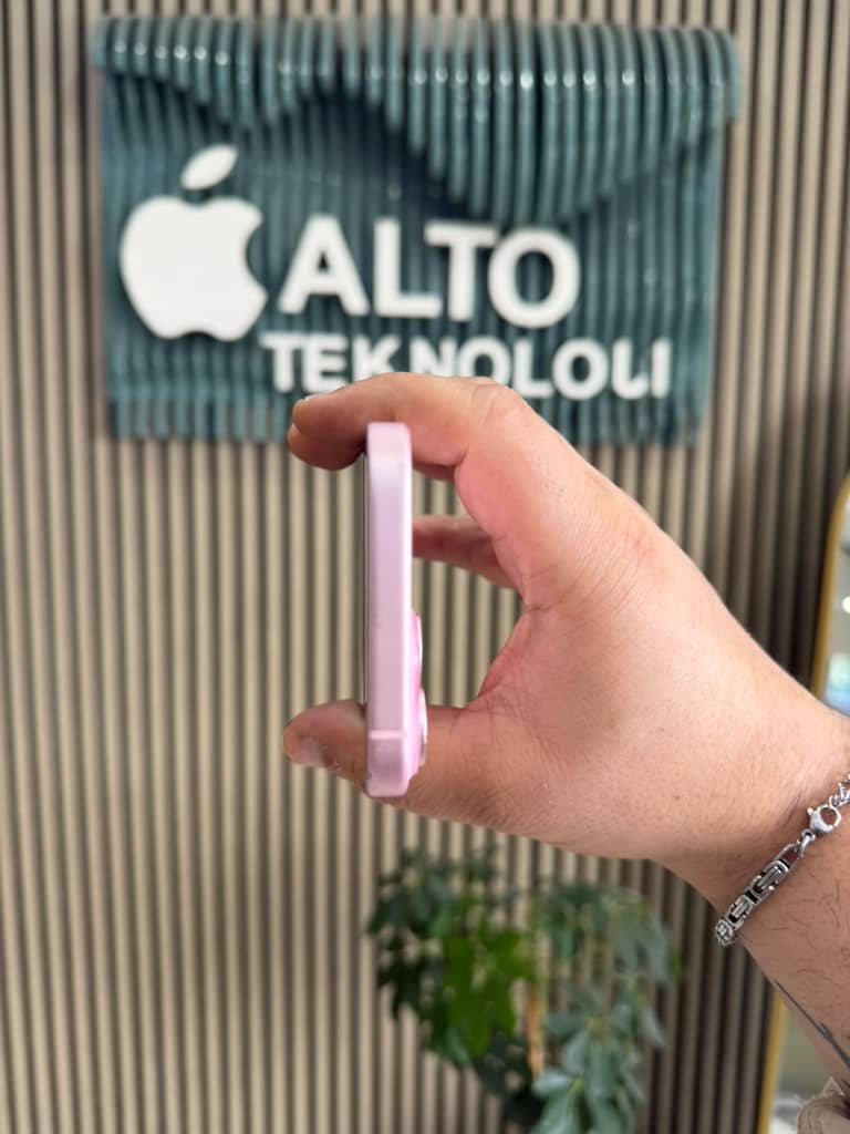 15 DÜZ 256 GB PEMBE 12 AY AÇIK ! - 4