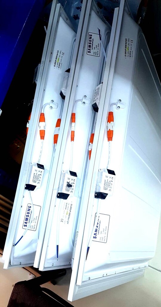 60x60 led panel 4000 kelvin açık sarı renk 48 watt - 8