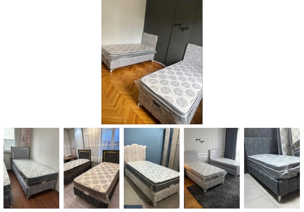 tek kişilik baza başlık yatak xyglodbcfe - 6