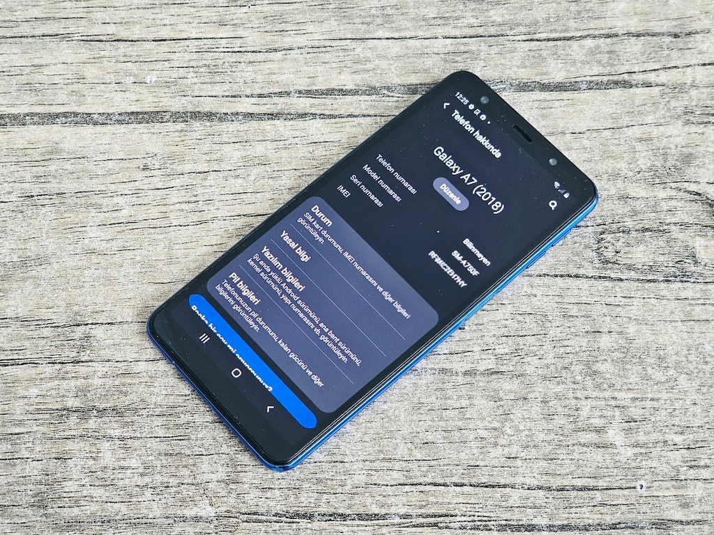 SAMSUNG A7 2018 64 GB SORUNSUZ BÜTÜN ÖZELLİKLERİ ÇALIŞIYOR - 2