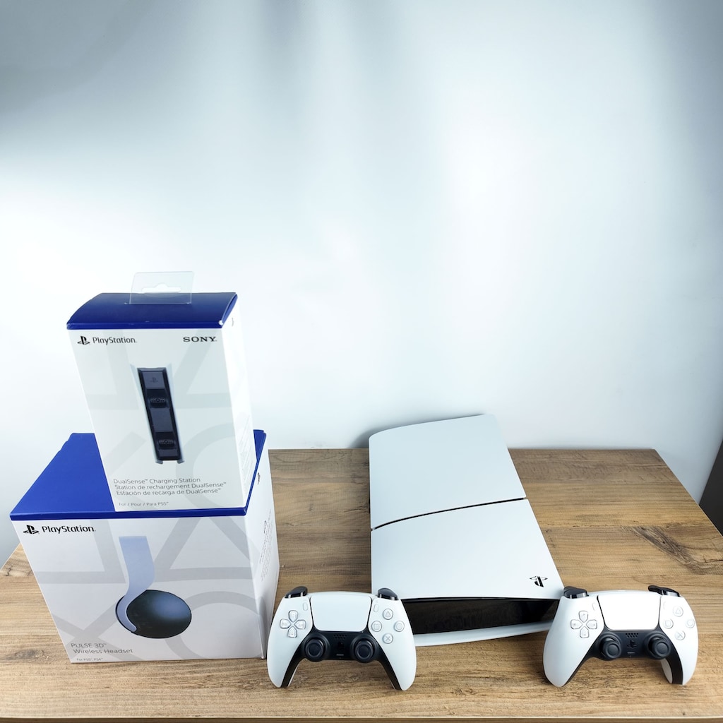 PLAYSTATION 5 SLIM DİJİTAL ÇİFT KOL + ŞARJ İSTASYONU + KULAKLIK - 3