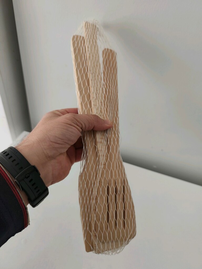 2 TAKIM Zemba 3'lü Spatula Set Yüzde Yüz Doğal Ahşap - 8