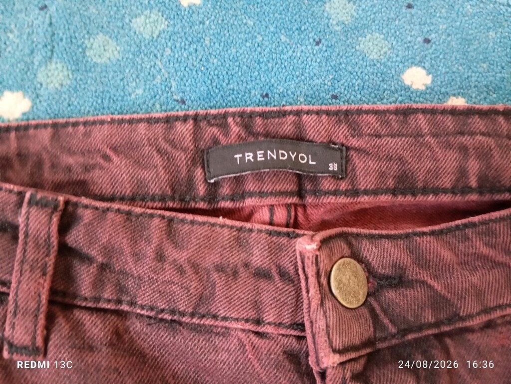 3 ADET KOT PANTOLON 38 BEDEN - 2