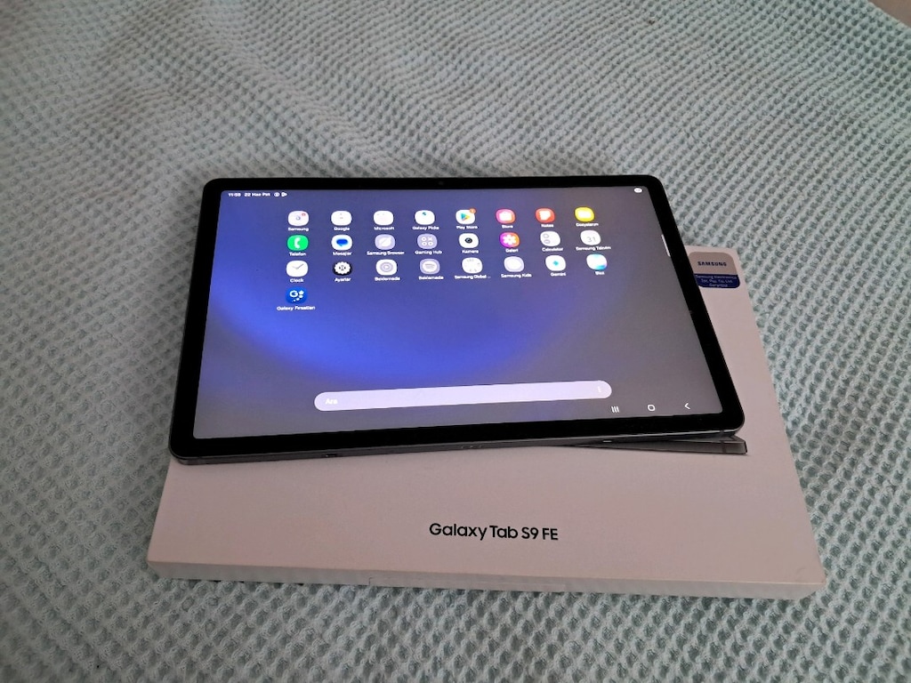 SIFIRDAN FARKSIZ YURTİÇİ 5AY GARANTİLİ 128GB 6RAM 10.9İNÇ SAMSUNG S9FE - 5