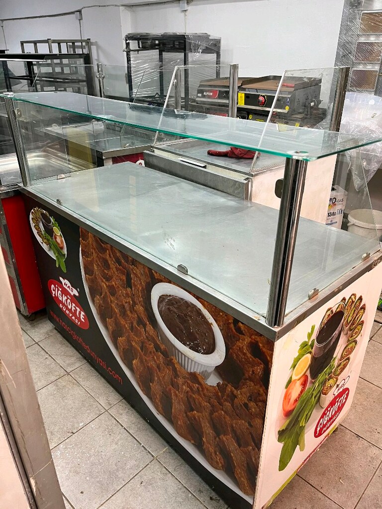 satılık çiğköfte hazırlık ve soğutuculu dolap - 2