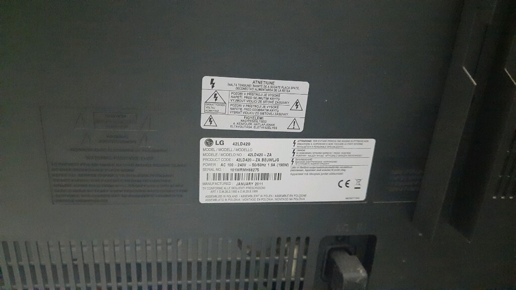 LG LCD 42 LD 420 - 4